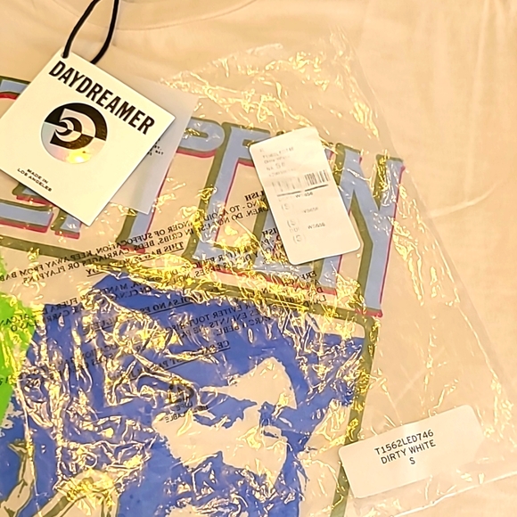 REVOLVE DAYDREAMER Led Zeppelin Four Square Merch Tee, Dirty White NWT, Size S - Picture 10 of 16